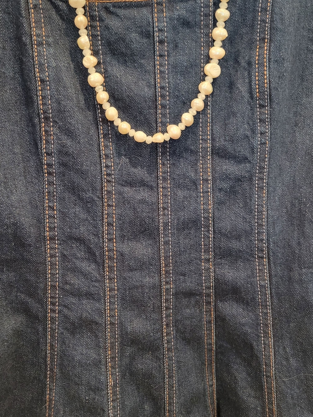 kate spade Dark Blue Denim Fit & Flare Mini Dress - Picture 4 of 6